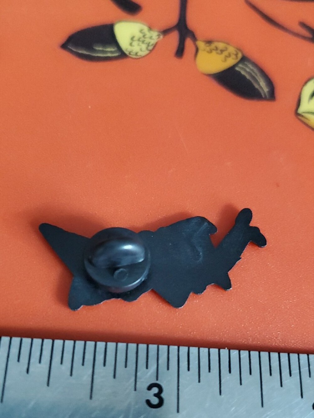 Bewitched Enamel Pin In Black & Red - Picture 4 of 4